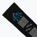 Skarpety narciarskie Salomon MTN black/blue danube 3