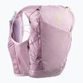Kamizelka do biegania damska Salomon Active Skin 12 Set dawn pink/dusky 2
