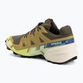 Buty do biegania męskie Salomon Speedcross 6 GTX grape leaf/aspargus green 3