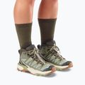 Buty trekkingowe damskie Salomon X Ultra 360 Edge Mid GTX tea/deep lichen green 6