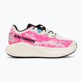 Buty do biegania męskie Salomon Aero Glide 4 GRVL vanilla ice/knockout pink/black 2