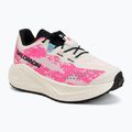 Buty do biegania damskie Salomon Aero Glide 4 GRVL vanilla ice/knockout pink/black