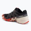 Buty do biegania męskie Salomon Speedcross 6 black/fiery red/almond milk 3