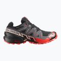Buty do biegania męskie Salomon Speedcross 6 GTX black/fiery red