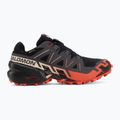 Buty do biegania męskie Salomon Speedcross 6 GTX black/fiery red 2