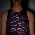 Koszulka do biegania damska Salomon Shakeout Core Tank GFX deep black 3