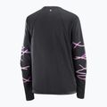 Longsleeve do biegania damski Salomon Shakeout Core deep black 4