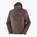 Kurtka do biegania męska Salomon Bonatti Waterproof  coffee bean 7