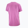 Koszulka do biegania damska Salomon Sense Aero SS Tee GFX iris orchid/acid lime 5