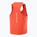 Koszulka do biegania damska Salomon Sense Aero Short Tank fiery red 5