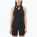 Koszulka do biegania damska Salomon Sense Aero Short Tank deep black