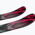Narty zjazdowe dziecięce Salomon QST Jr Black XS + wiązania C5 GW black/neon punch 6