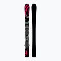 Narty zjazdowe dziecięce Salomon QST Jr Black S + wiązania C5 GW black/neon punch 3