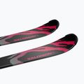 Narty zjazdowe dziecięce Salomon QST Jr Black S + wiązania C5 GW black/neon punch 6