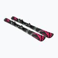 Narty zjazdowe dziecięce Salomon QST Jr Black M + wiązania L6 GW black/neon punch 4