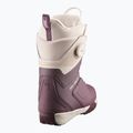 Buty snowboardowe damskie Salomon Kiana Dual Boa W huckleberry/dawn pink/almond milk 3