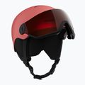 Kask narciarski dziecięcy Salomon Orka Visor Jr S2 sun kissed coral 2