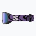 Gogle narciarskie Salomon Aksium 2.0 S S2 black pansy/ml mid blue 4