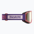 Gogle narciarskie dziecięce Salomon Rio S2 smoke blue/flash gold 5