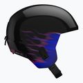 Kask narciarski dziecięcy Salomon Equipe Fis Jr black/flames 3