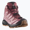 Buty turystyczne dziecięce Salomon XA Pro Mid Waterproof nocturne/dusky orchid