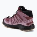 Buty turystyczne dziecięce Salomon XA Pro Mid Waterproof nocturne/dusky orchid 3