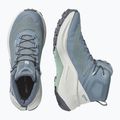 Buty turystyczne damskie Salomon Genesis Mid GTX grisaille/green milieu 3