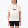 Koszulka do biegania damska Salomon Shakeout Core GFX SS Tee whisper white/pink frosting