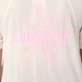 Koszulka do biegania damska Salomon Shakeout Core GFX SS Tee whisper white/pink frosting 4