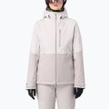 Kurtka narciarska damska Salomon Highland white sand/silver cloud