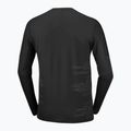 Longsleeve do biegania męski Salomon Sense Aero GFX Tee LS deep black/black beauty 5