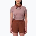 Koszulka do biegania damska Salomon Sense Aero GFX Tee SS antler/chocolate fondant