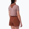 Koszulka do biegania damska Salomon Sense Aero GFX Tee SS antler/chocolate fondant 2