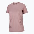 Koszulka do biegania damska Salomon Sense Aero GFX Tee SS antler/chocolate fondant 3
