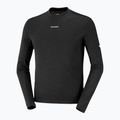 Longsleeve do biegania męski Salomon Sense Merino Tee LS deep black 7