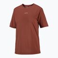 Koszulka do biegania damska Salomon Shakeout Core SS Tee burnt umber 4