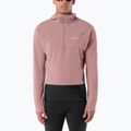 Bluza do biegania męska Salomon Sense Aero Hybrid Half Zip Hooded antler