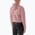 Bluza do biegania męska Salomon Sense Aero Hybrid Half Zip Hooded antler 3