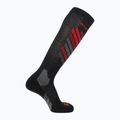Skarpety narciarskie Salomon S/Max anthracite/fiery red