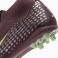 Buty piłkarskie dziecięce Nike Zoom Superfly 10 Academy Kylian Mbappe AG plum eclipse/metallic silver 6