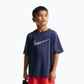 Koszulka dziecięca Nike Multi Dri-Fit midnight navy/white