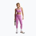 Biustonosz treningowy Nike Swoosh Medium Support light magenta/white 2