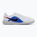 Buty piłkarskie dziecięce Nike Tiempo Maestro Club Jr IC white/racer blue/pink blast/black 2