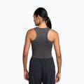 Koszulka damska Nike One Fitted Dri-Fit Cropped Tank thunder grey/white 2