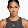 Koszulka damska Nike One Fitted Dri-Fit Cropped Tank thunder grey/white 3