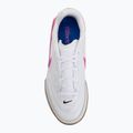 Buty piłkarskie dziecięce Nike Tiempo Streetgato Jr white/pink blast/racer blue 5