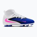 Buty piłkarskie dziecięce Nike Phantom 6 High Club FG/MG racer blue/white/pink blast 8