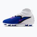 Buty piłkarskie dziecięce Nike Phantom 6 High Club FG/MG racer blue/white/pink blast 9