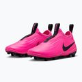 Buty piłkarskie dziecięce Nike Tiempo Maestro Flex Jr FG/MG PS pink blast/black 3