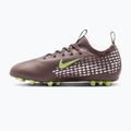 Buty piłkarskie dziecięce Nike Zoom Vapor 16 Academy Kylian Mbappe Jr AG plum eclipse/metallic silver 2